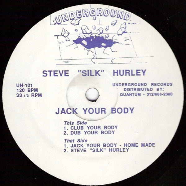 Steve "Silk" Hurley - Jack Your Body (12") | Near Mint (NM) Generic