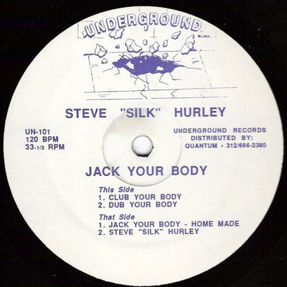 Steve "Silk" Hurley - Jack Your Body (12") | Near Mint (NM) Generic