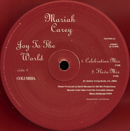 Joy To The World (TRANSLUCENT RED VINYL) | Near Mint (NM or M-) Excellent (EX)