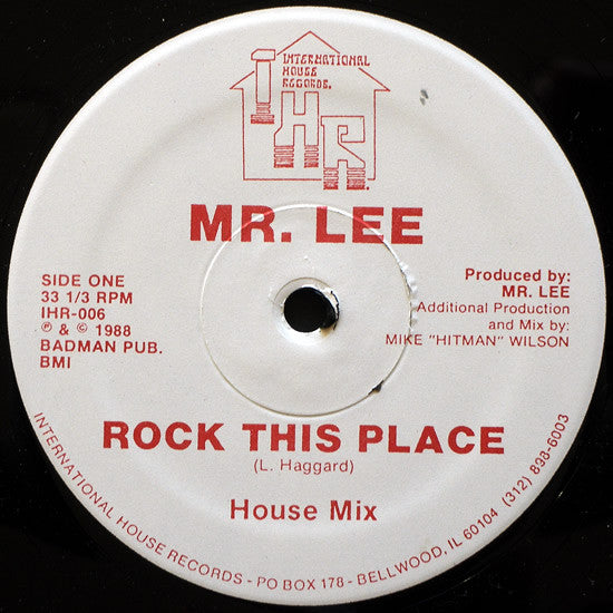 Mr. Lee - Rock This Place (12" VINYL) | Near Mint (NM) Generic