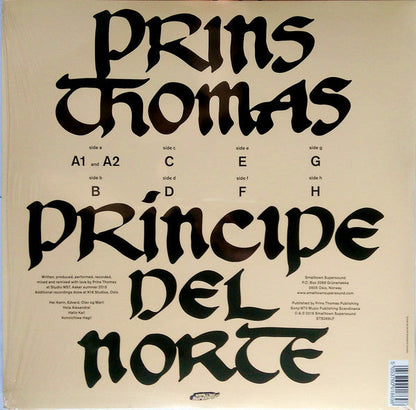 Prins Thomas - Principe Del Norte (4xVINYL) | Near Mint (NM) Near Mint (NM)