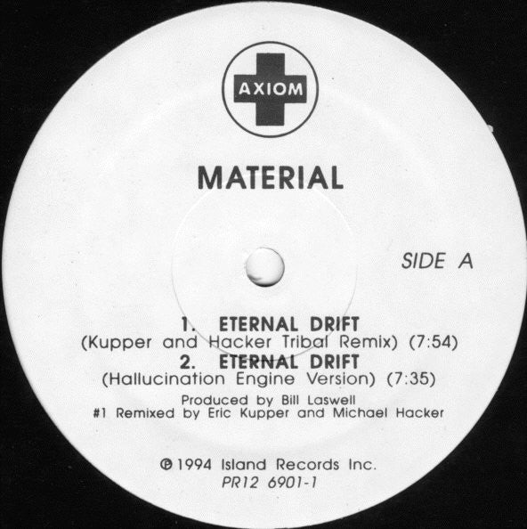 Material - Eternal Drift (12" VINYL) | Very Good Plus (VG+) Excellent+ (EX+)