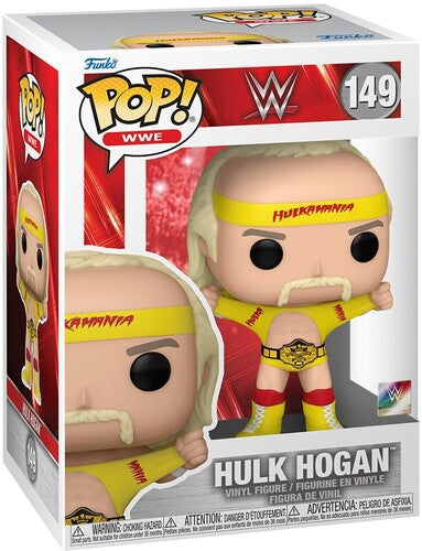 Hulk Hogan - Funko POP! WWE: Hulkamania Hulk Hogan with Belt (Vinyl Figure, Collectible) |