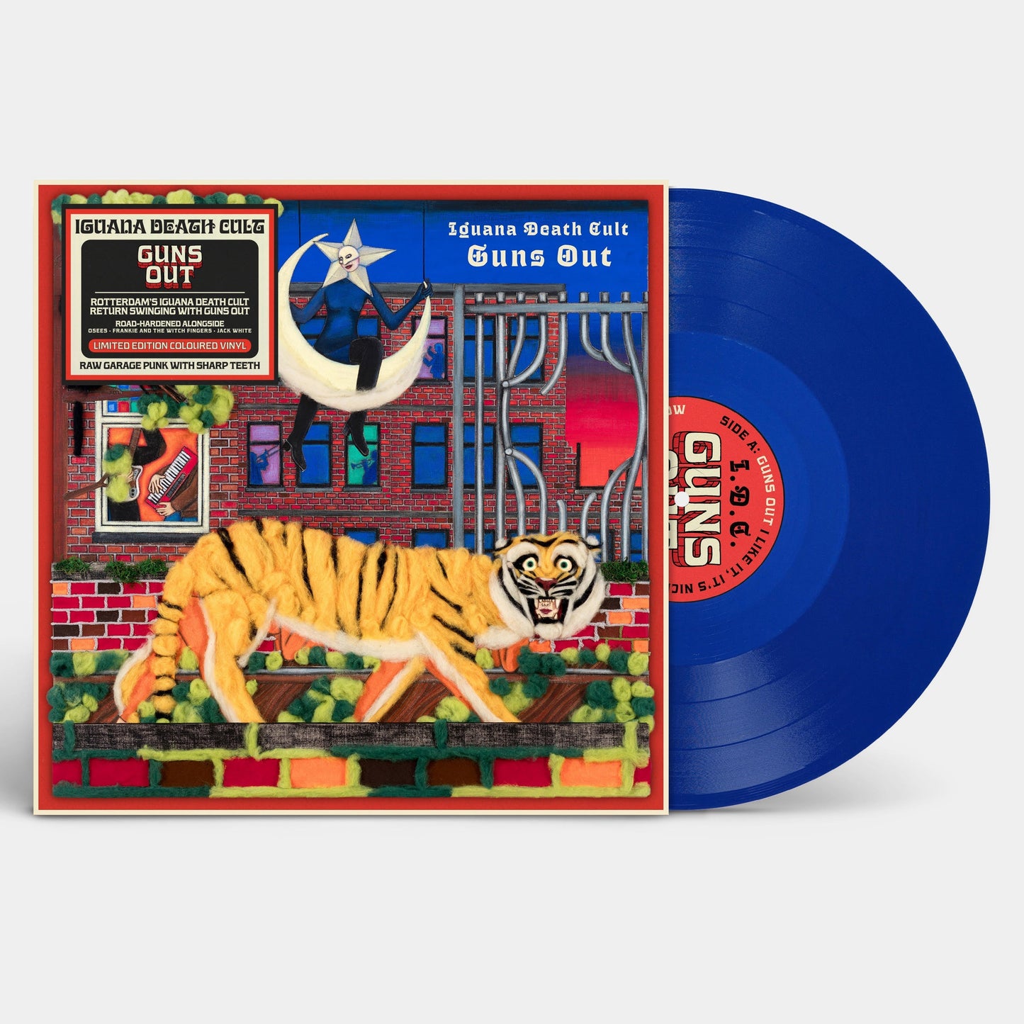 Iguana Death Cult - Guns Out (Limited Edition) [Blue Vinyl] |