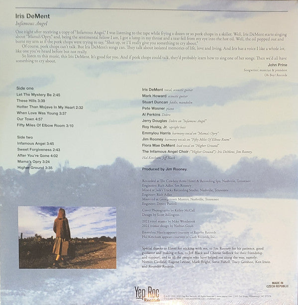 Iris DeMent - Infamous Angel (IEX: EARTHY BROWN VINYL) | Mint (M) Mint (M)