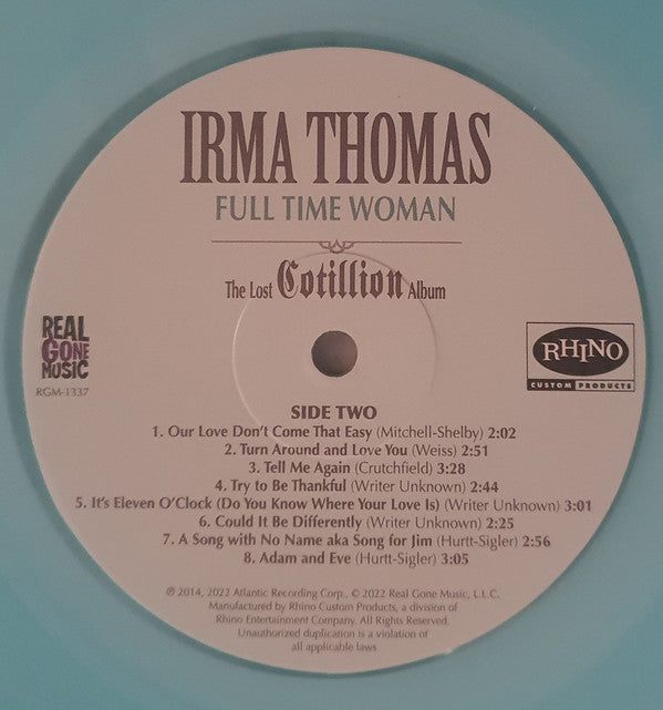 Full Time Woman (The Lost Cotillion Album) | Mint (M) Mint (M)