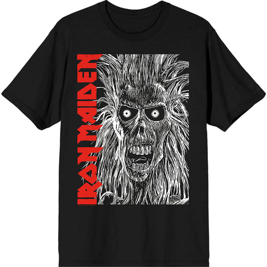 Iron Maiden - Eponymous Face Red Logo |