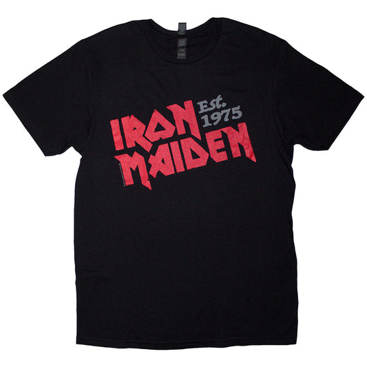 Iron Maiden - Est. 1975 Slanted Logo |
