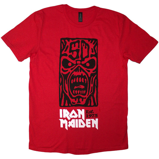 Iron Maiden - Est. 1975 Stamp Logo Black |