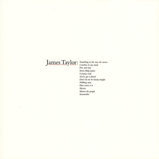 James Taylor - James Taylor's Greatest Hits (Vinyl) | Mint (M) Mint (M)