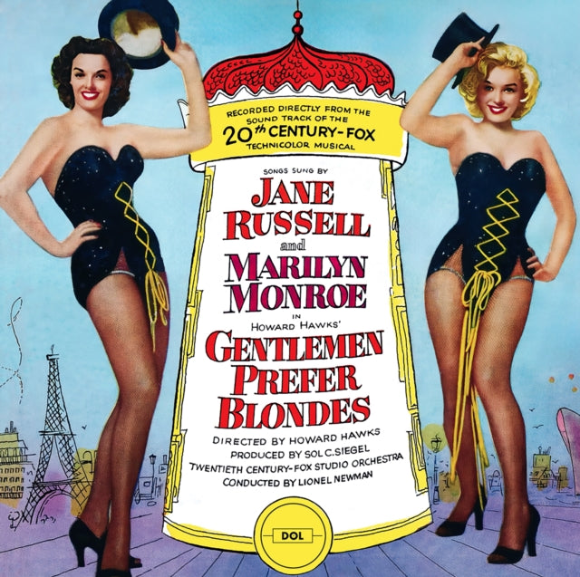 Jane Russell & Marilyn Monroe - Gentlemen Prefer Blondes (Limited Edition, Transparent Vinyl) [Import] | Mint (M) Mint (M)