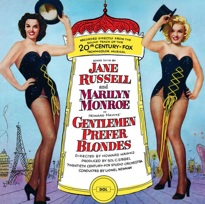 Jane Russell & Marilyn Monroe - Gentlemen Prefer Blondes (Limited Edition, Transparent Vinyl) [Import] | Mint (M) Mint (M)