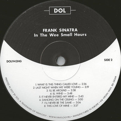 In The Wee Small Hours | Mint (M) Mint (M)