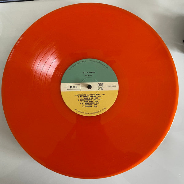 Etta James - At Last! (COLOR VINYL) | Mint (M) Mint (M)