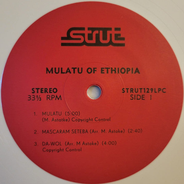 Mulatu Of Ethiopia (OPAQUE WHITE VINYL) | Mint (M) Mint (M)