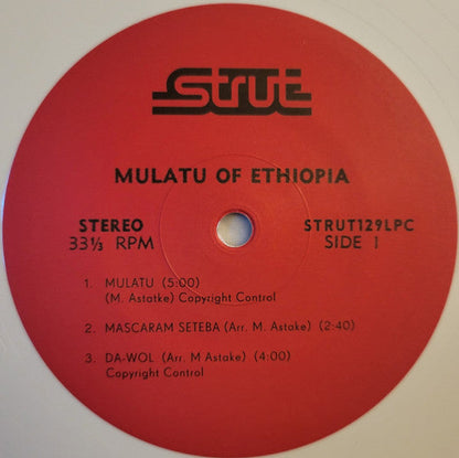 Mulatu Of Ethiopia (OPAQUE WHITE VINYL) | Mint (M) Mint (M)