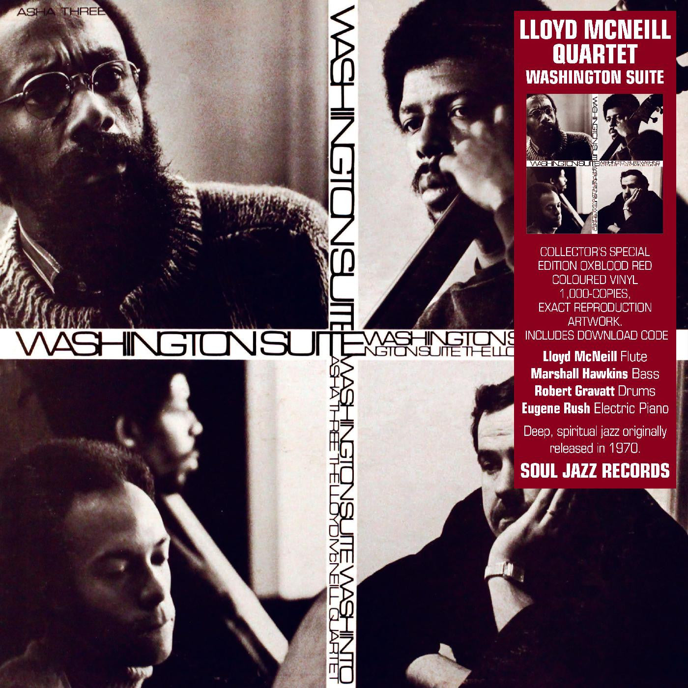 Lloyd McNeill Quartet, The - Washington Suite (INDIE EXCLUSIVE, RED VINYL) |