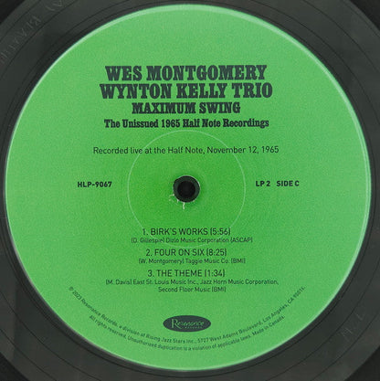 Wes Montgomery - Maximum Swing: The Unissued 1965 Half Note Recordings (3xVINYL RSD) |