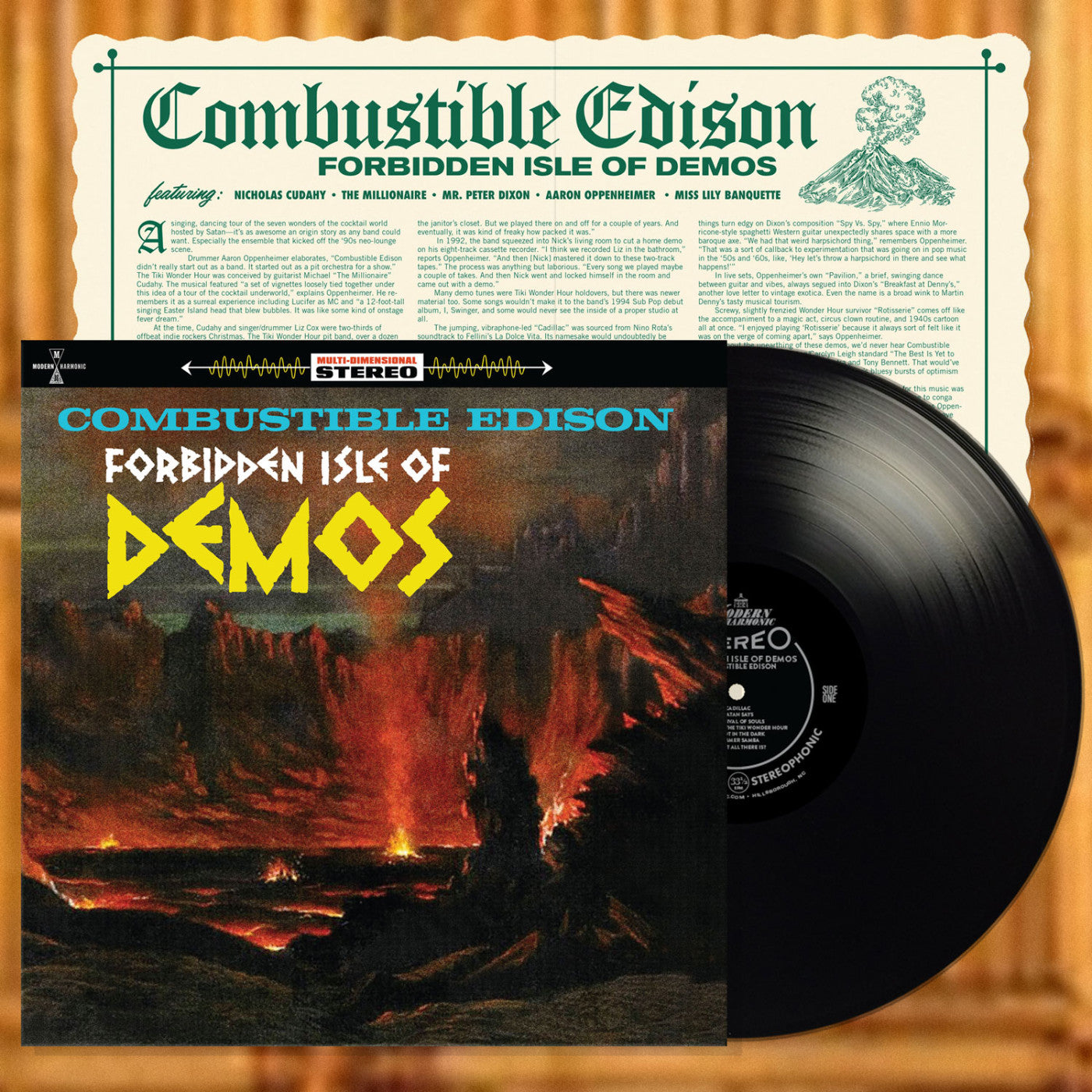 Combustible Edison - Forbidden Isle Of Demos |