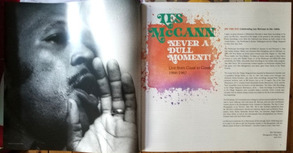 Les McCann - Never A Dull Moment! (Live From Coast To Coast 1966-1967) (3xVINYL RSD) |