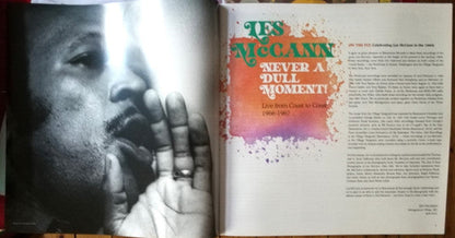 Les McCann - Never A Dull Moment! (Live From Coast To Coast 1966-1967) (3xVINYL RSD) |