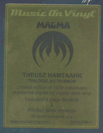 Magma - Theusz Hamtaahk Trilogie Au Trianon (4xVINYL) | Mint (M) Mint (M)
