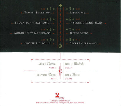 John Zorn - Templars - In Sacred Blood (CD) | Mint (M) Mint (M)