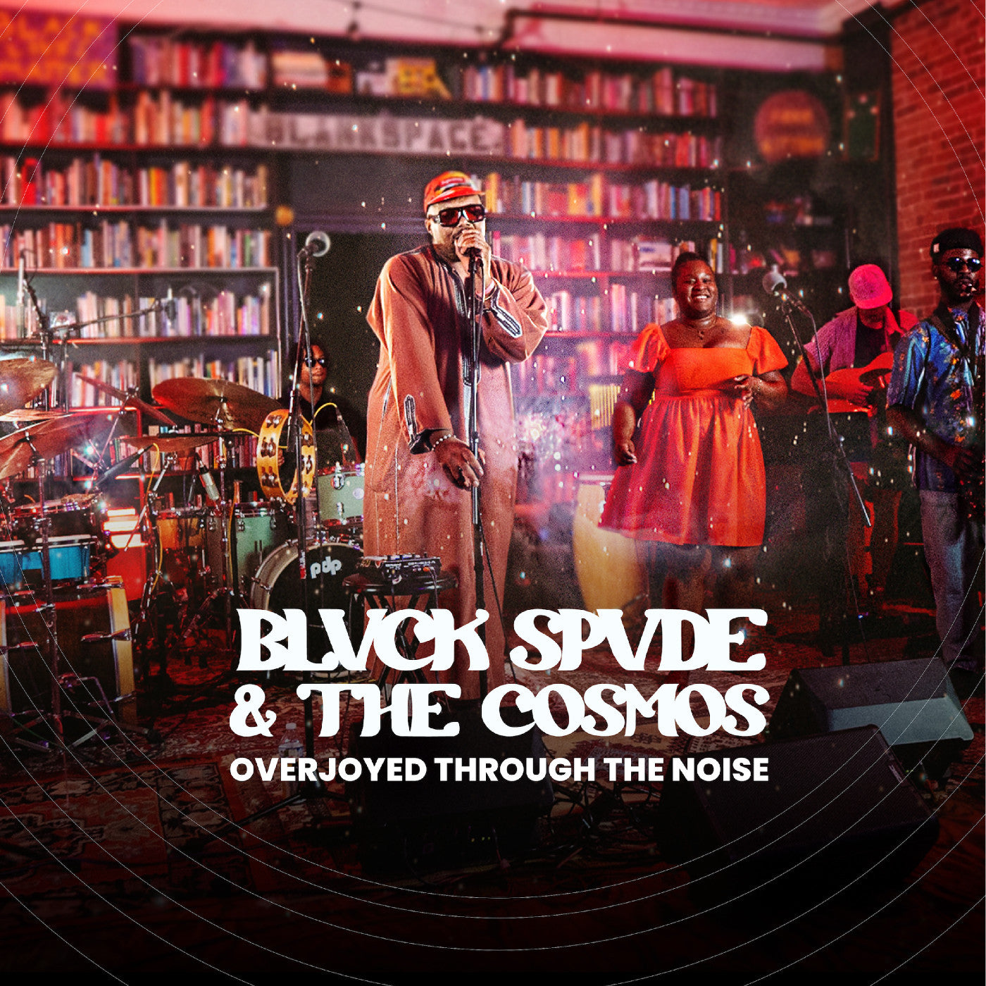 Blvck Spvde & The Cosmos - Overjoyed Through The Noise (SPACE SWIRL RED & BLUE VINYL) |