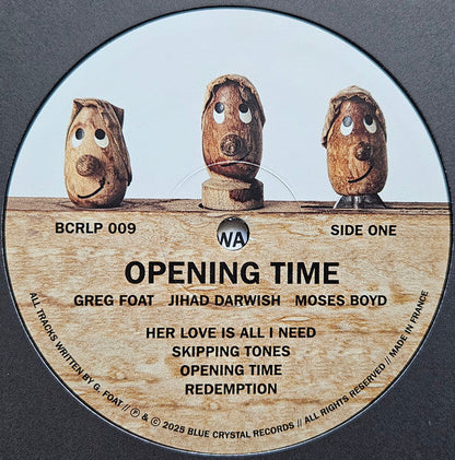 Greg Foat - Opening Time (VINYL) | Mint (M) Mint (M)