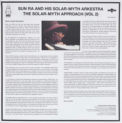 The Sun Ra Arkestra - The Solar-myth Approach (Vol 2)(VINYL) | Mint (M) Mint (M)