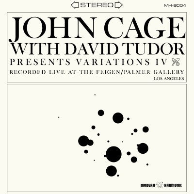 Cage, John With David Tudor - Variations IV (CLEAR VINYL) |