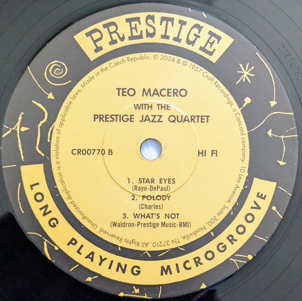 Teo (VINYL VMP) | Mint (M) Mint (M)