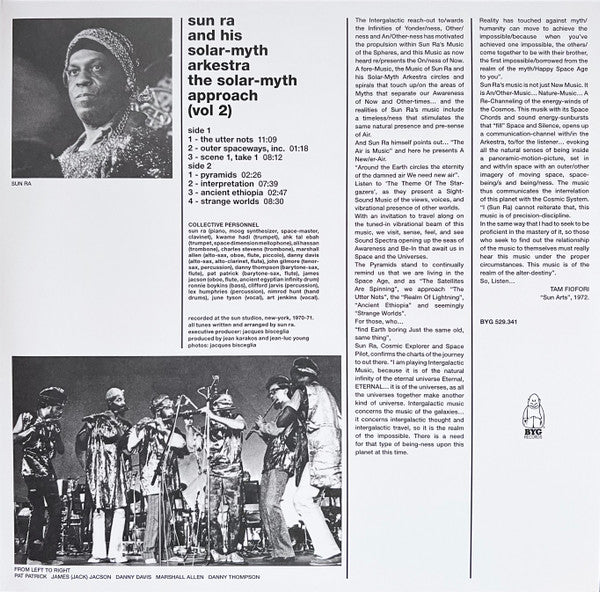 The Sun Ra Arkestra - The Solar-myth Approach (Vol 2)(VINYL) | Mint (M) Mint (M)