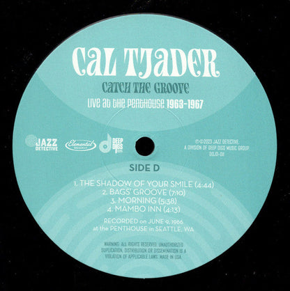 Cal Tjader - Catch The Groove (Live At The Penthouse 1963-1967) (VINYL RSD) |