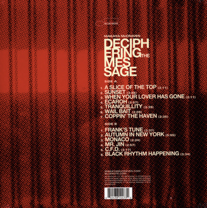 Deciphering The Message (VINYL) | Mint (M) Mint (M)