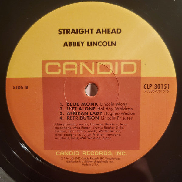 Straight Ahead | Mint (M) Mint (M)