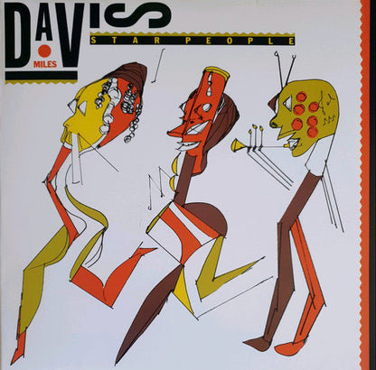Miles Davis - Star People (ORANGE & WHITE MARBLE VINYL) | Mint (M) Mint (M)