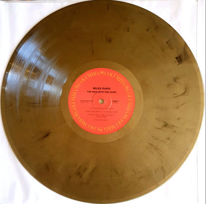 Miles Davis - The Man With The Horn (GOLD & BLACK MARBLE VINYL) | Mint (M) Mint (M)
