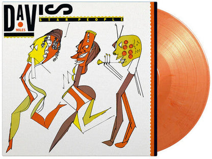 Miles Davis - Star People (ORANGE & WHITE MARBLE VINYL) | Mint (M) Mint (M)
