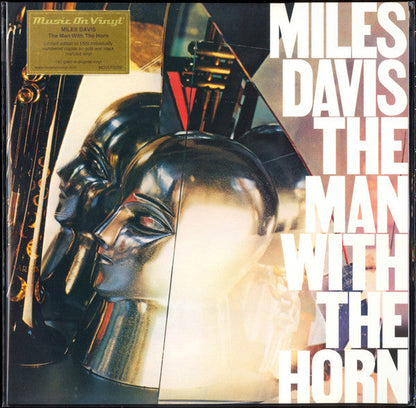 Miles Davis - The Man With The Horn (GOLD & BLACK MARBLE VINYL) | Mint (M) Mint (M)