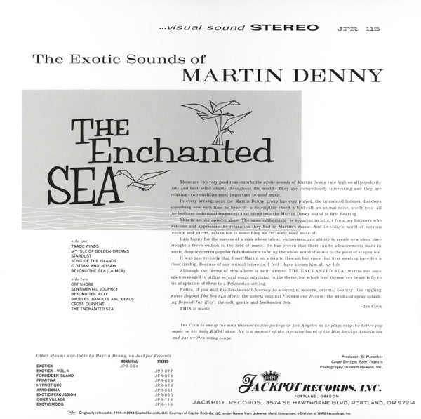 The Enchanted Sea (TIKI GREEN VINYL) | Mint (M) Mint (M)