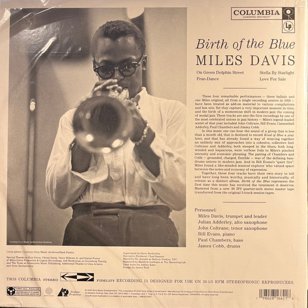 Birth Of The Blue (AUDIOPHILE VINYL) | Mint (M) Mint (M)