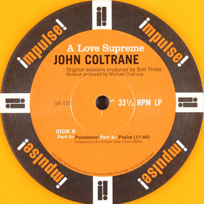 John Coltrane - A Love Supreme (VINYL) | Mint (M) Mint (M)