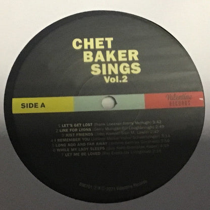 Chet Baker Sings Vol. 2 (VINYL) | Mint (M) Mint (M)