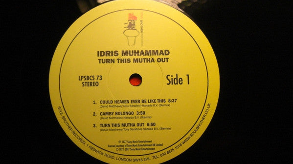 Turn This Mutha Out (VINYL) | Mint (M) Mint (M)