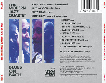 The Modern Jazz Quartet - Blues On Bach (CD) | Mint (M) Mint (M)
