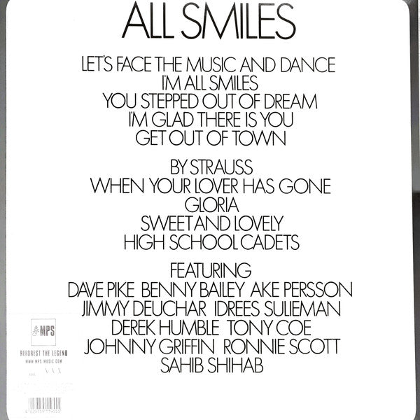 Clarke-Boland Big Band - All Smiles (VINYL) | Mint (M) Mint (M)