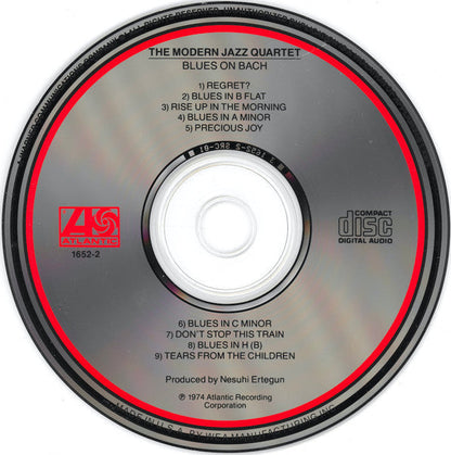 The Modern Jazz Quartet - Blues On Bach (CD) | Mint (M) Mint (M)