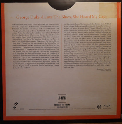 George Duke - I Love The Blues, She Heard My Cry (VINYL) | Mint (M) Mint (M)