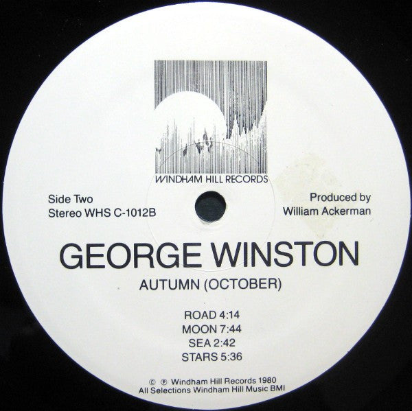 George Winston - Autumn (Piano Solos) (VINYL) | Mint (M) Near Mint (NM)